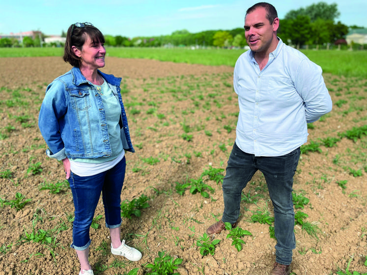 Le 11 mai, à Sours. Gaële Chauvin sera en charge des nouvelles formations proposées à La Saussaye.