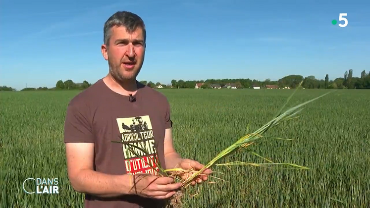 Sébastien Méry, membre du bureau de la FNSEA 45, était l’invité de l’émission C dans l’air sur France 5 pour faire un point sur la sécheresse.