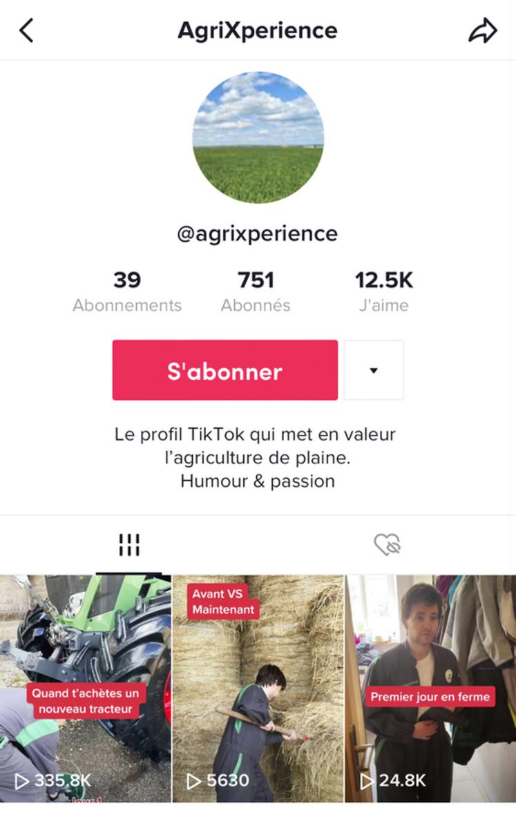 Scannez le QR code pour retrouver directement les vidéos TikTok AgriXperience.