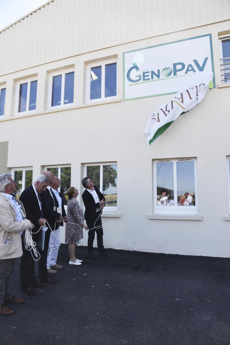 Le bâtiment de 800 m2 a été inauguré en présence de nombreux acteurs locaux.