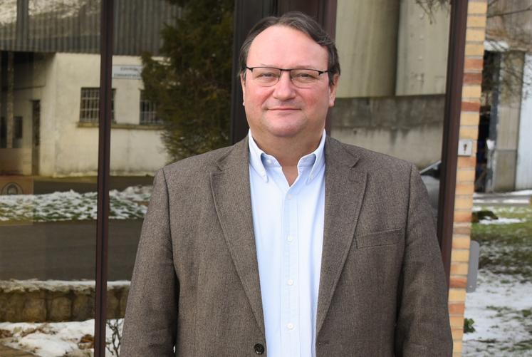 Guillaume Rivet dirige la Coopérative agricole Bonneval Beauce et Perche.