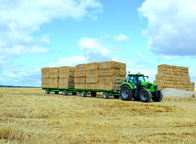 En associant deux plateaux de 16 tonnes, il est possible d’obtenir un convoi de 32 tonnes de PTC.