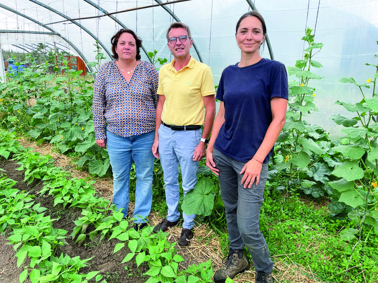 Marie Levasseur et Xavier Marin, la direction du LEAP de Nermont, sont plutôt sereins avant la rentrée.