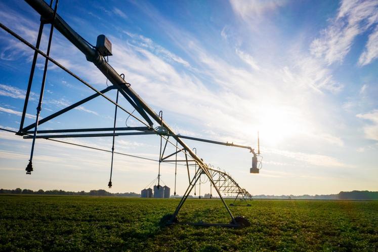 Le système Plant Insights de Valley utilise sur chaque travée une caméra qui analyse une bande de 3 mètres de la culture, à chaque passage de pivot.