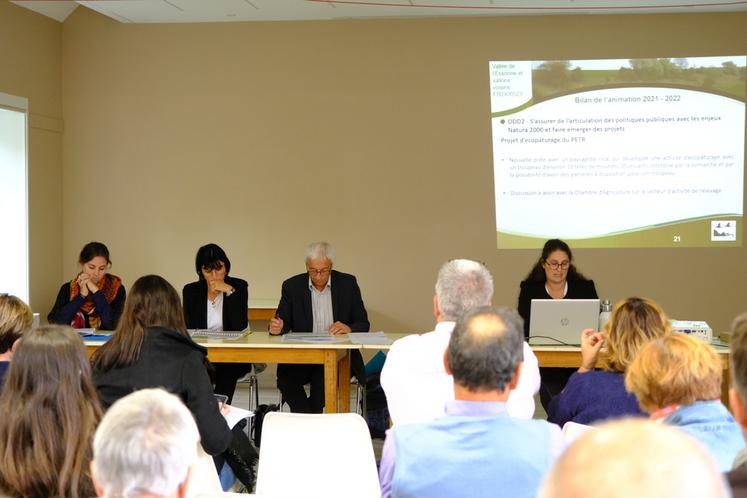 Le 26 septembre, à Aulnay-la-Rivière. Le comité de pilotage du site Natura 2000 Vallée de l'Essonne et vallons voisins s'est réuni pour faire le bilan.