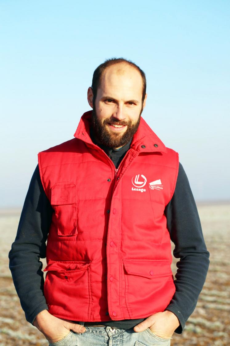 À 32 ans, Basile Faucheux, ancien vice-président de JA national, vient de prendre les rênes de l'association Agridemain.