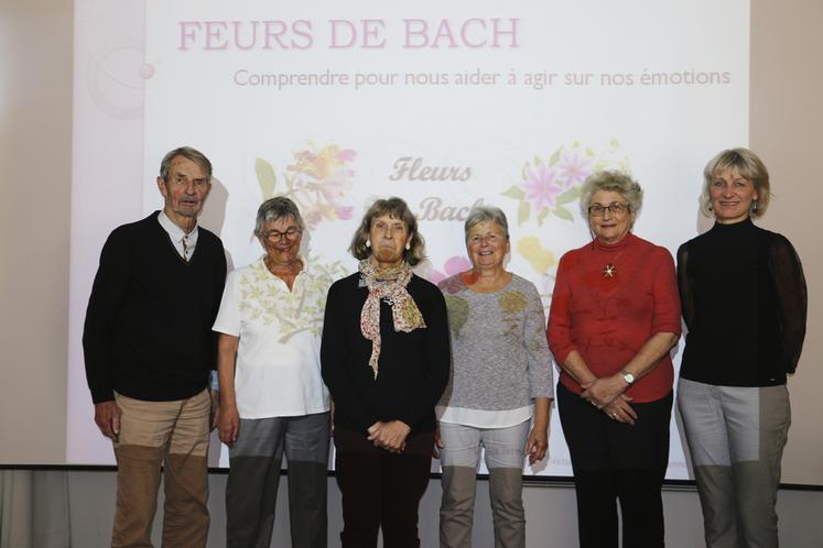 Mardi 4 octobre au Chesnay (Yvelines), plusieurs adhérents de la section des anciens ont participé à un atelier dédié aux fleurs de Bach.