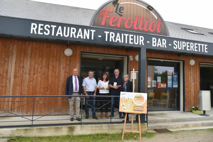 Le lancement de Loiret Pause s'est tenu le 21 octobre, au Férolliot, restaurant et épicerie de la commune de Férolles.