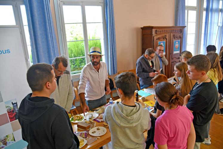 Chailly-en-Brie, jeudi 6 octobre. L'atelier de la MSA visait à ouvrir les jeunes aux mélanges des saveurs et à tordre le cou aux idées reçues.