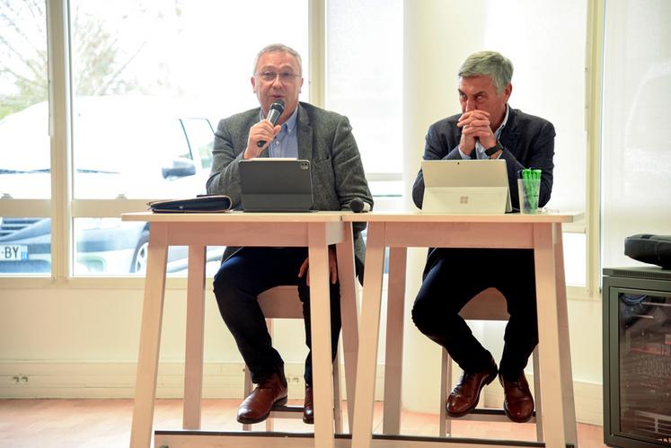 Lundi 24 octobre, à Chartres. Pour la plateforme Sur le champ	! co-­présidée par Éric Thirouin et Éric Brault, l'enjeu est de gagner le marché de la ­restauration collective.