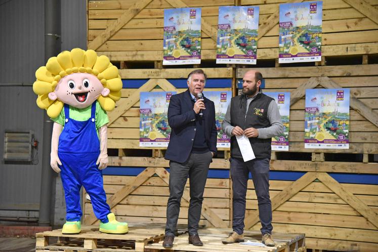 Le Crédit agricole a rappelé l'importance du monde agricole pour l'économie et le soutien à l'événement depuis 2014.