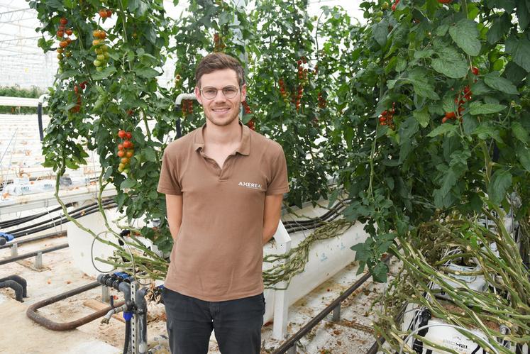 Le 25 octobre, à Ouarville. Pour Alexandre Besnard, les débuts ont été difficiles mais la fin de saison ouvre de belles perspectives à La Tomate des frères Besnard.