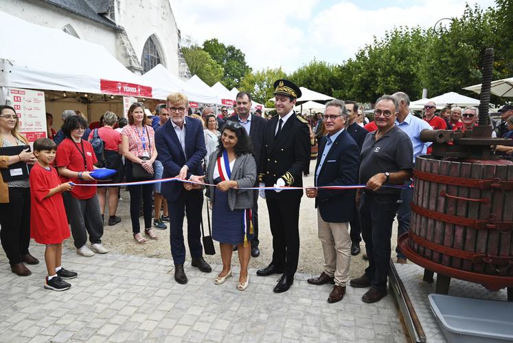 La fête des vendanges organisée début septembre dernier par les appellations Cheverny et Cour-Cheverny avait connu un grand succès avec la venue du ministre de l'Agriculture, Marc Fesneau. 