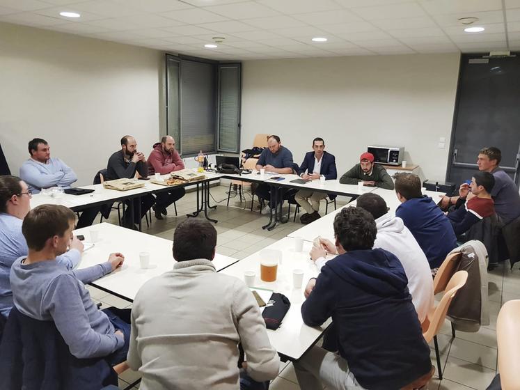 Valentin Caron, agriculteur installé à Sandillon, a rejoint le conseil d'administration de JA Loiret.