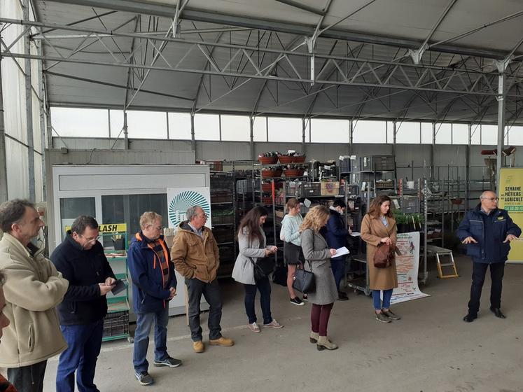 Dans le cadre de la Semaine des métiers des agricultures en Centre-Val de Loire, la FNSEA 45 et tous les partenaires du comité emploi agricole ont organisé une demi-journée découverte des métiers de l’agriculture à destination des conseillers de Pôle emploi et des Missions locales. Réunis à la Pépinière des Pinelles à Saint-Denis-en-Val, ils ont pu découvrir les spécificités des filières qui embauchent, les moments clés de besoin en main-d’œuvre dans l’année et les types de candidats recherchés.