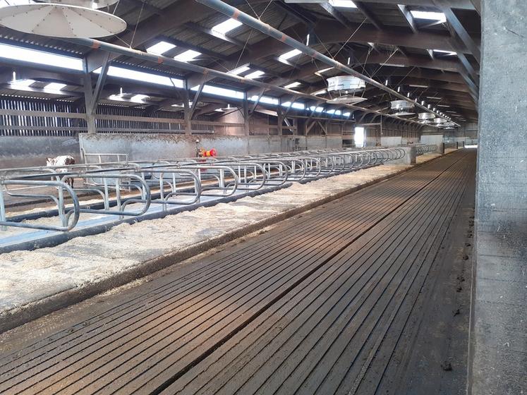 Le haut niveau d'équipement du Gaec Giard pèse lourd sur les annuités.