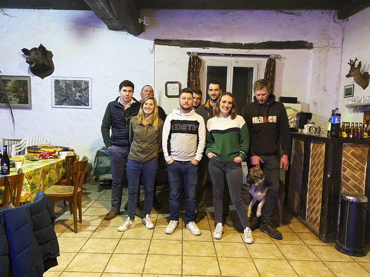 À Montgeroult (Val-d'Oise), le 4 janvier. Le comité d'organisation du Festival de la terre a travaillé à la construction de l'événement.