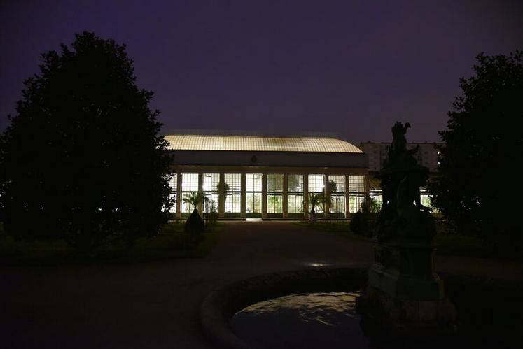 La serre du Jardin des plantes d'Orléans