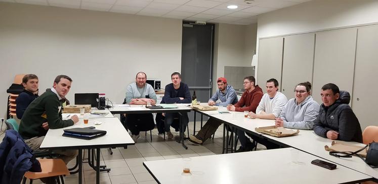 Les JA du Loiret se sont réunis en conseil d'administration à Nesploy mardi 10 janvier. 