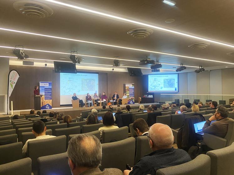 Le 20 janvier à Paris, lors du séminaire du pôle collectivités de la chambre d'Agriculture.