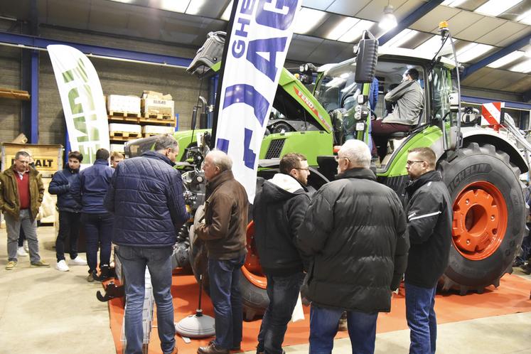 Nangis, mardi 31 janvier. Ghestem Agri proposait une matinée alliant convivialité et découverte du nouveau tracteur Fendt 700 Vario Gen7.