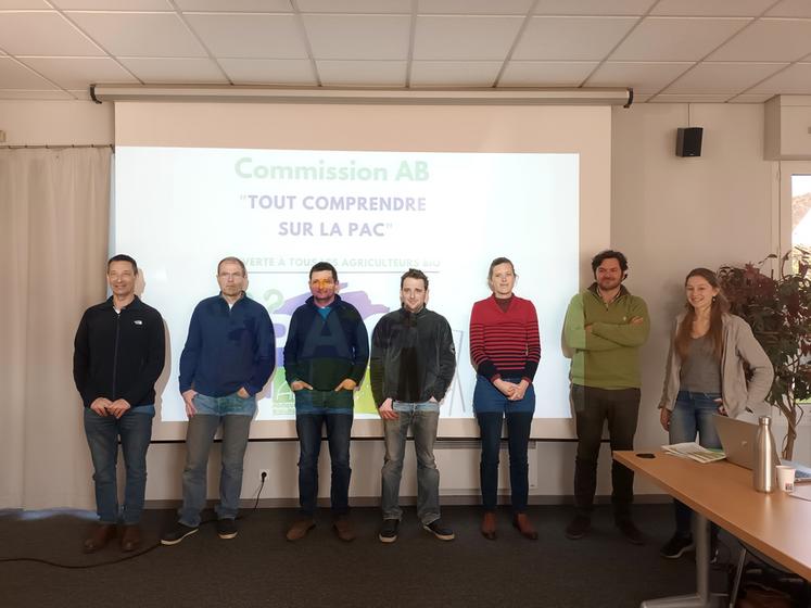 Le 14 février au Chesnay (Yvelines), lors de la réunion de la commission Agriculture biologique dédiée à la future Pac.