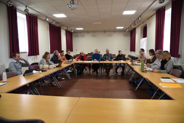 A Rambouillet (Yvelines), le 1er février lors de l'assemblée générale du Cercle des horticulteurs d'Île-de-France.