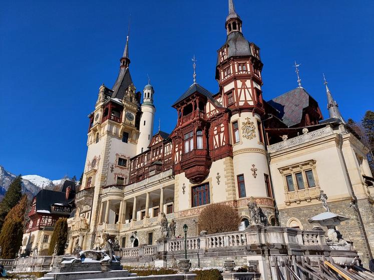Le château de Castelul Peles.
