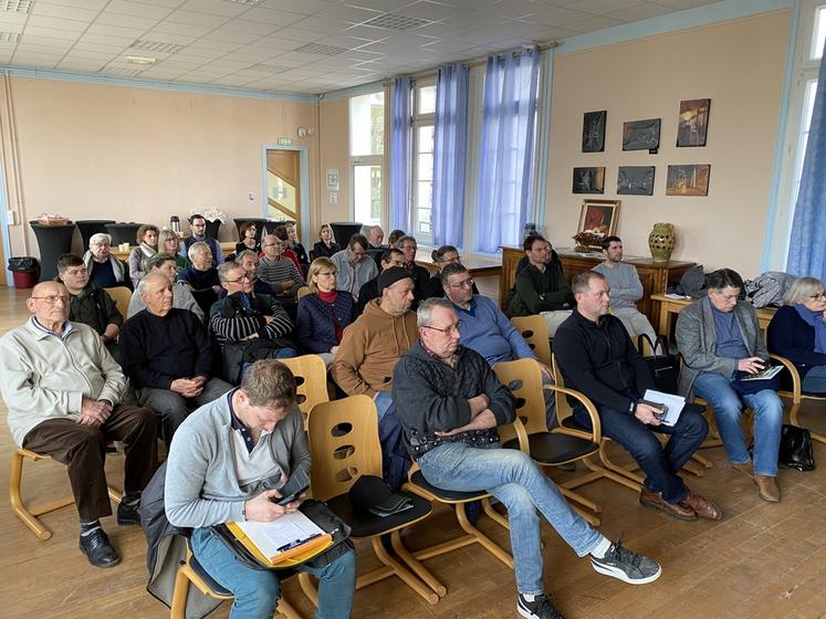 Chailly-en-Brie, mercredi 15 février. Les cantons de Coulommiers, Rebais et La Ferté-Gaucher ont clôturé la saison des assemblées cantonales.