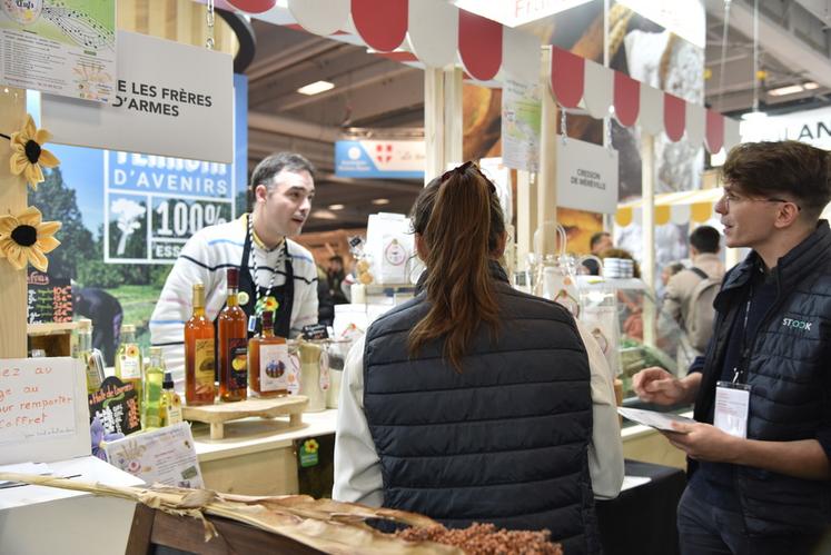 Sur les 500 m2 de l'espace Région Île-de-France, 80 producteurs seront présents alternativement tout au long du salon.