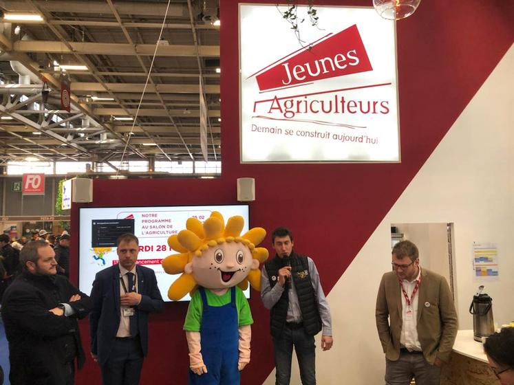 Les élus JA CVL ont participé au lancement officiel des Terres de Jim édition 2023, organisées à Cambrai (Nord).