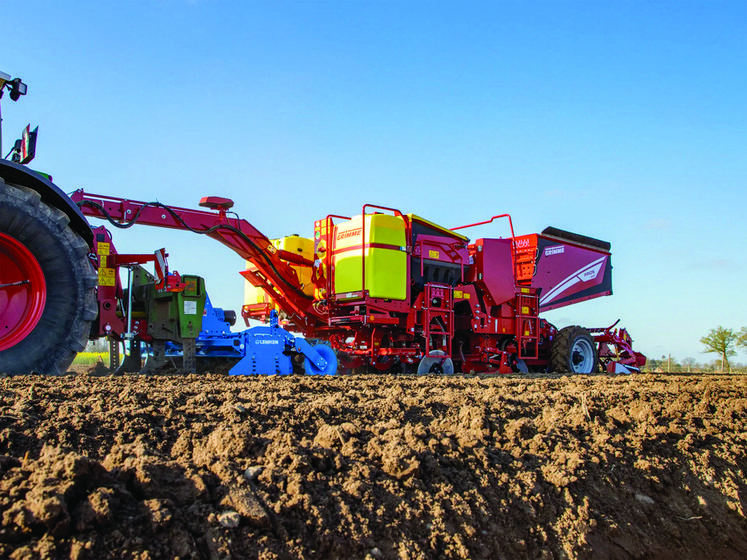 La planteuse Prios 440 peut être combinée avec n’importe quelle machine de travail du sol.