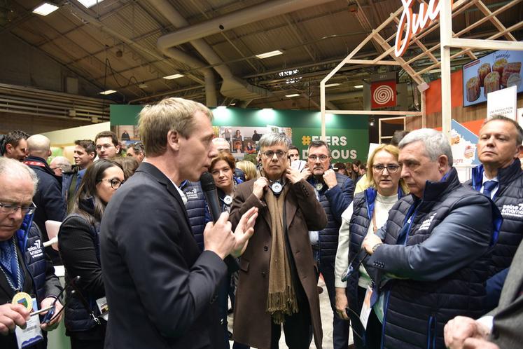 Le président de la CGB, Franck Sander, a accueilli les élus départementaux. La Seine-et-Marne est l’un des départements, avec deux sucreries sur son territoire, les plus impactés par le séisme du 19 janvier : l’interdiction des néonicotinoïdes. 