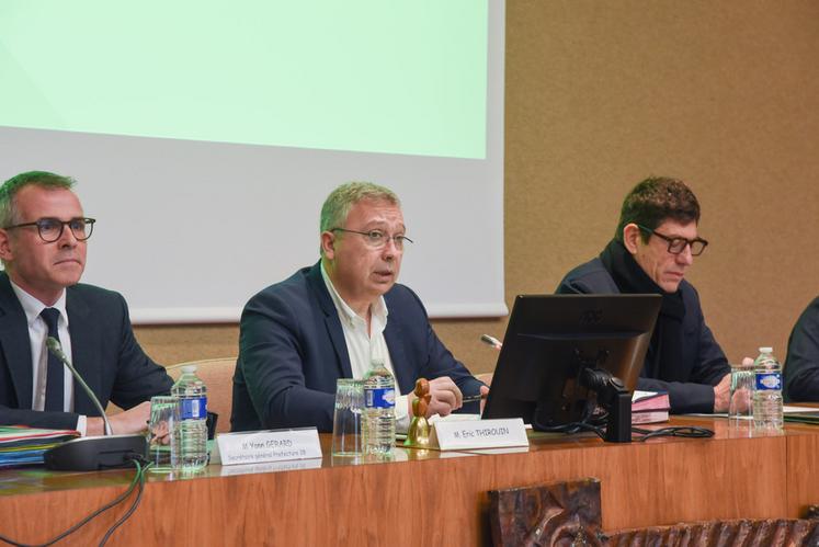 Lundi 13 mars, à Chartres. Le menu des travaux de la session des membres de la chambre d'Agriculture a été dense.