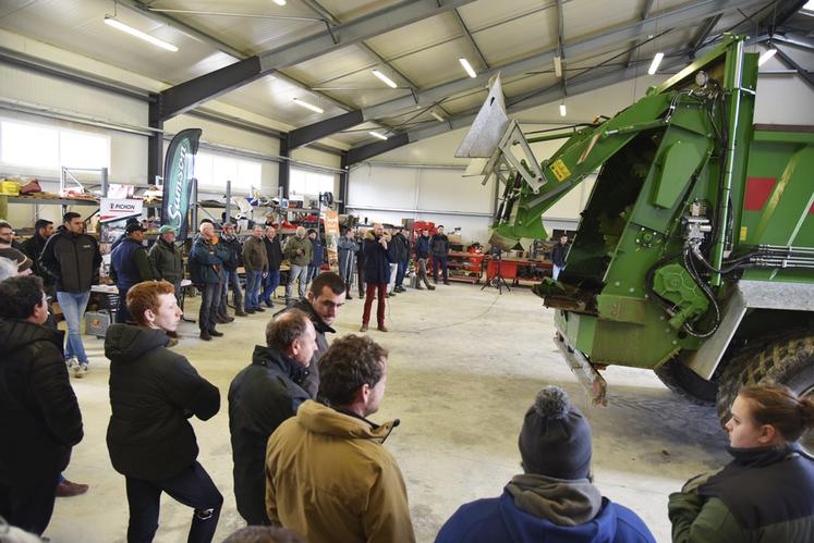 Plus de 130 personnes ont assisté à cette journée dédiée à l'épandage d'effluents.