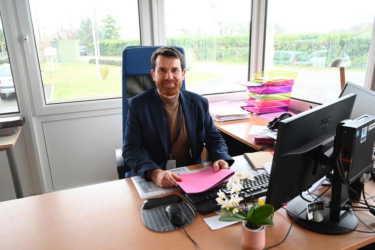 Sébastien Chauveau est le nouveau responsable de site par intérim du lycée agricole de Montoire.