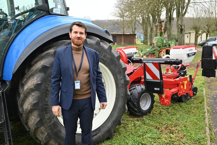 Sébastien Chauveau est le nouveau responsable de site par intérim du lycée agricole de Montoire.