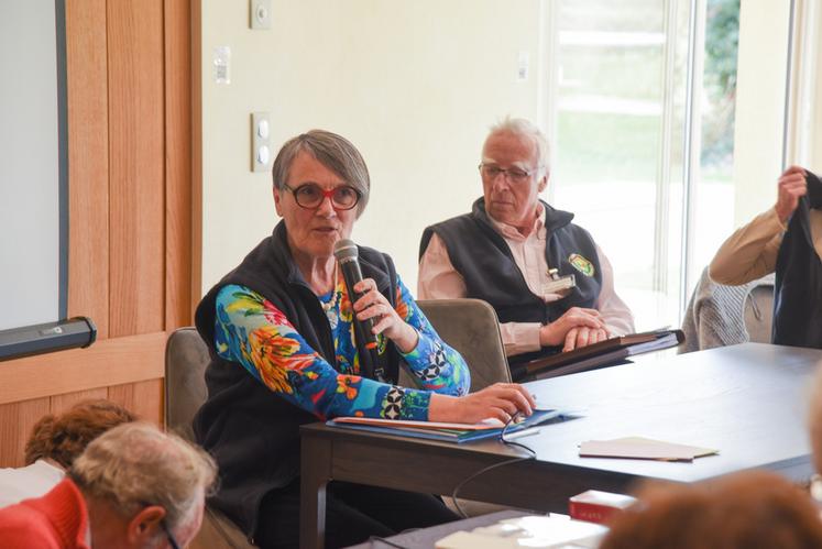 Le 16 mars, à Montigny-le-Chartif. La présidente de l'association Gîtes de France Eure-et-Loir, Annie Constantin, se réjouit de la très bonne année 2022.