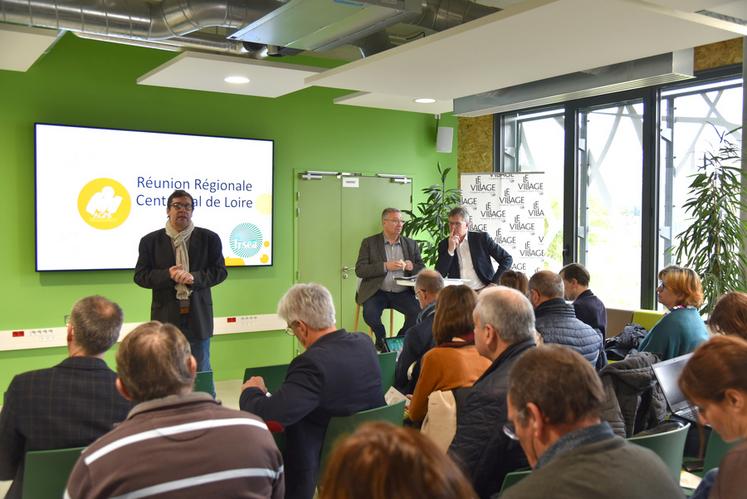 Jeudi 6 avril, à Orléans. Les représentants de l'AGPB ont tour à tour pris la parole pour expliquer les actions menées par la structure au cours des dernières années.