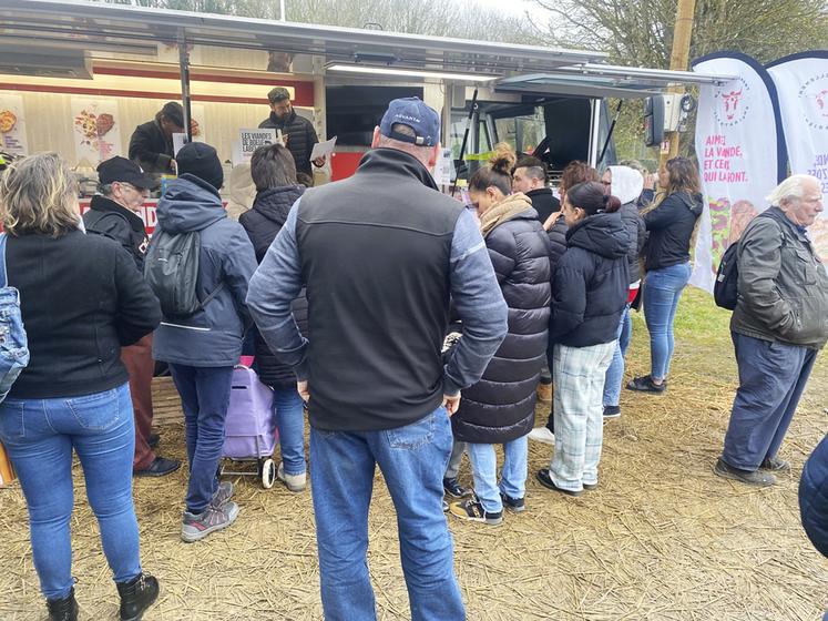 1 500 portions concoctées par le chef ont été dégustées au cours du week-end des Rameaux.