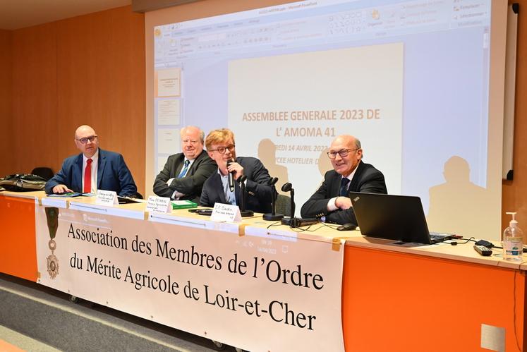 L'assemblée générale de l'Amoma 41 s'est tenue, vendredi 14 avril dernier à Blois, en présence de Marc Fesneau, ministre de l'Agriculture et de François Pesneau, préfet de Loir-et-Cher. 