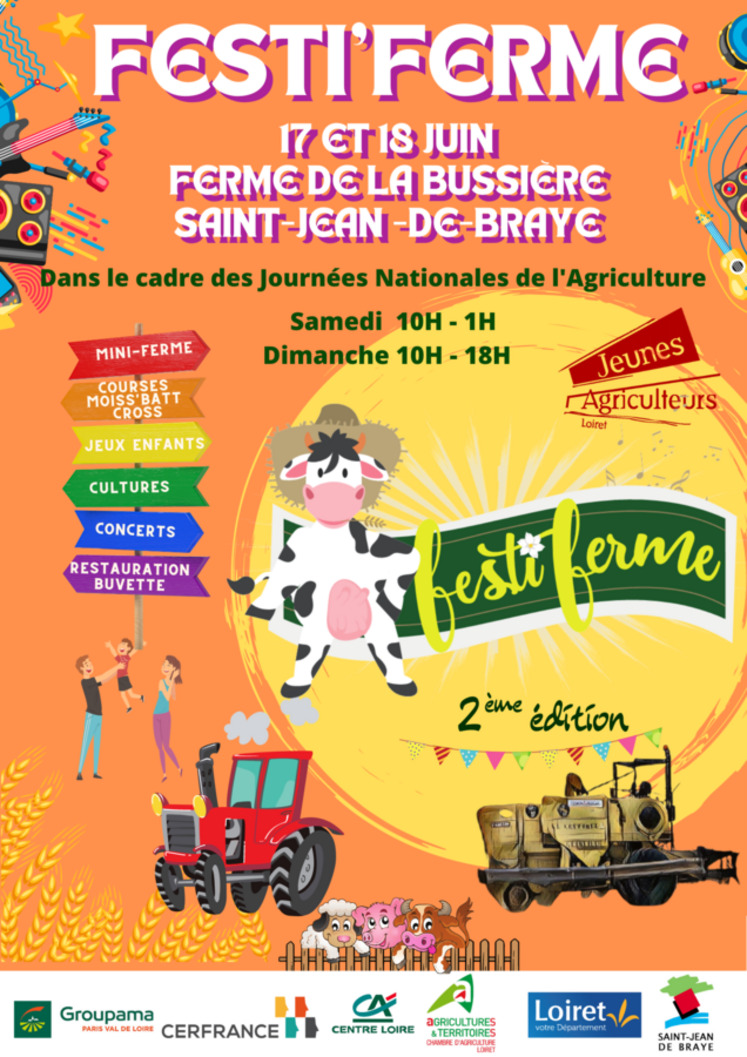 L'événement se déroulera à la Ferme de la Bussière, sur les terres d'Olivier Poulard. 