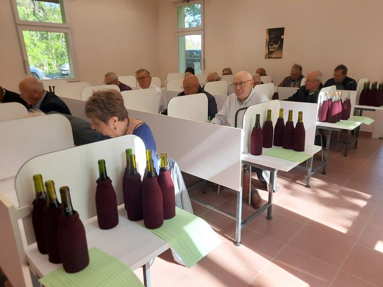 Le Concours de vins et fromages de la Vallée du Loir et Perche s'est tenu à Thoré-la-Rochette mercredi 3 mai.