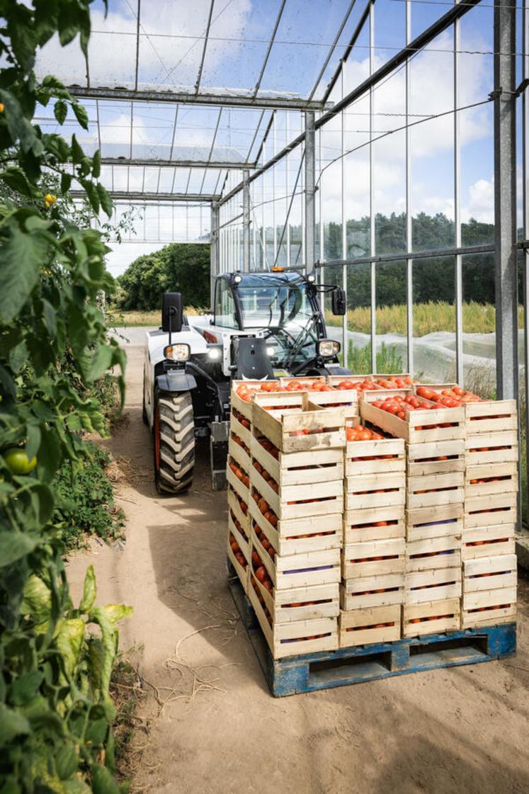 La gamme Bobcat comprend des chargeuses, des mini-pelles et des chariots télescopiques.