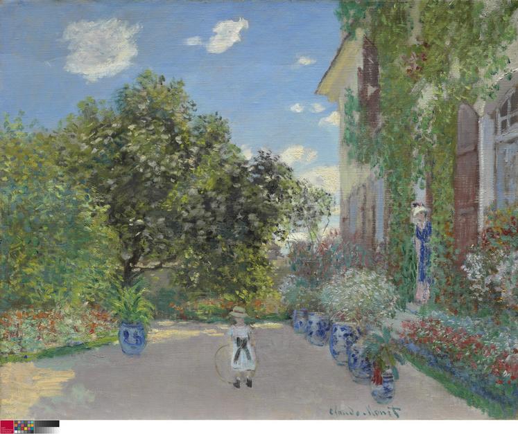 Claude Monet, La Maison de l’artiste à Argenteuil, 1873.