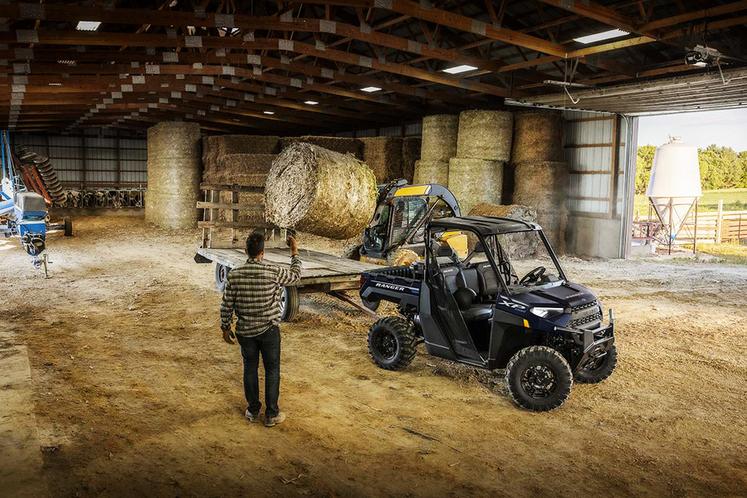 La capacité de remorquage des ­puissants SSV est remarquable. 