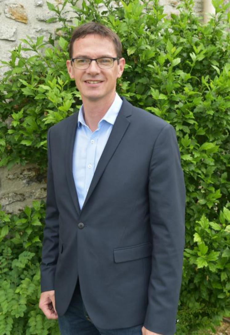 Cyrille Milard, président de la FDSEA 77.