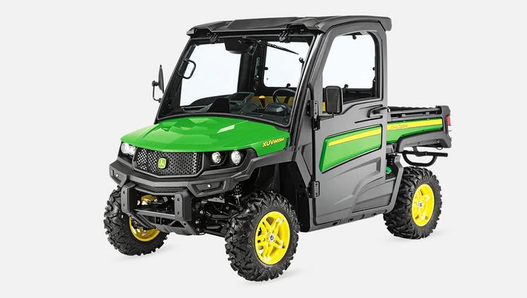 Au choix, la cabine est ouverte avec des filets ou complètement fermée.