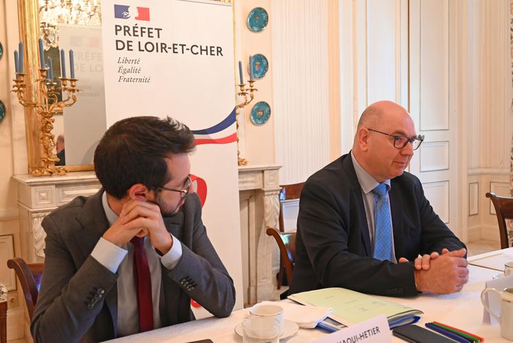 Le 26 mai, à Blois. Le préfet François Pesneau a fait le tour de l'actualité départementale à l'occasion d'une conférence de presse.