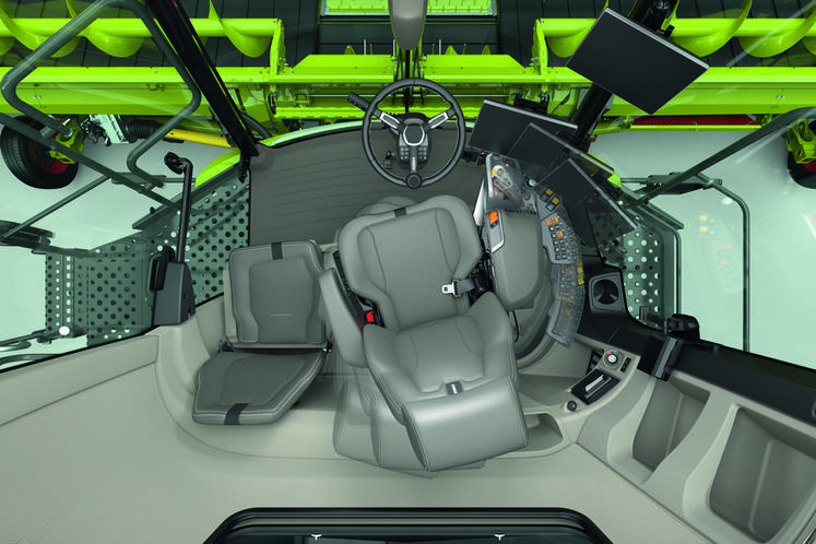 Les Lexion héritent de la cabine plus spacieuse et confortable des Trion. 